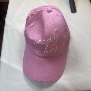 Accessory Depot  Women’s Pink Baseball Cap Vacay Vibes NWOT